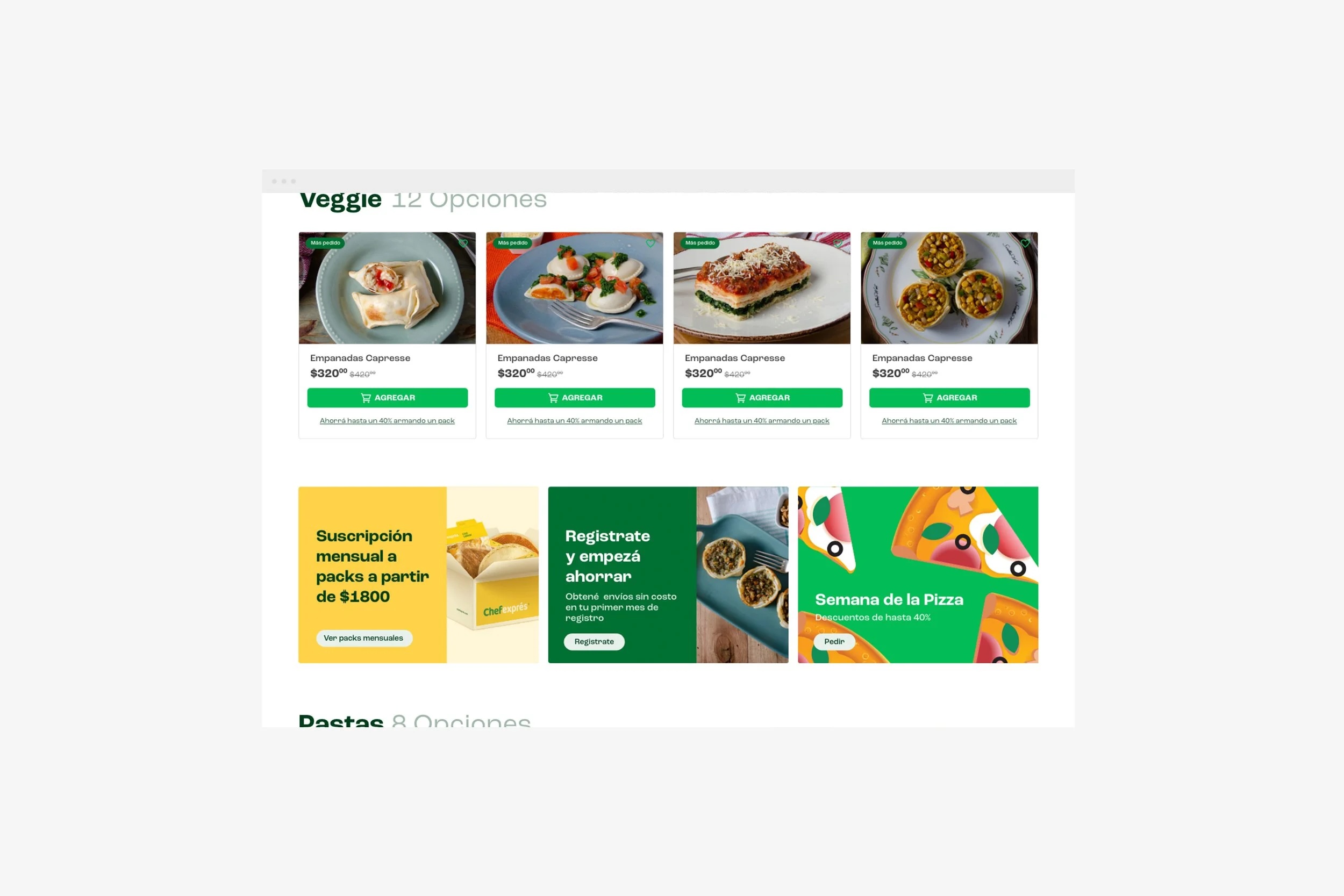 Chefexprés — banners promocionales