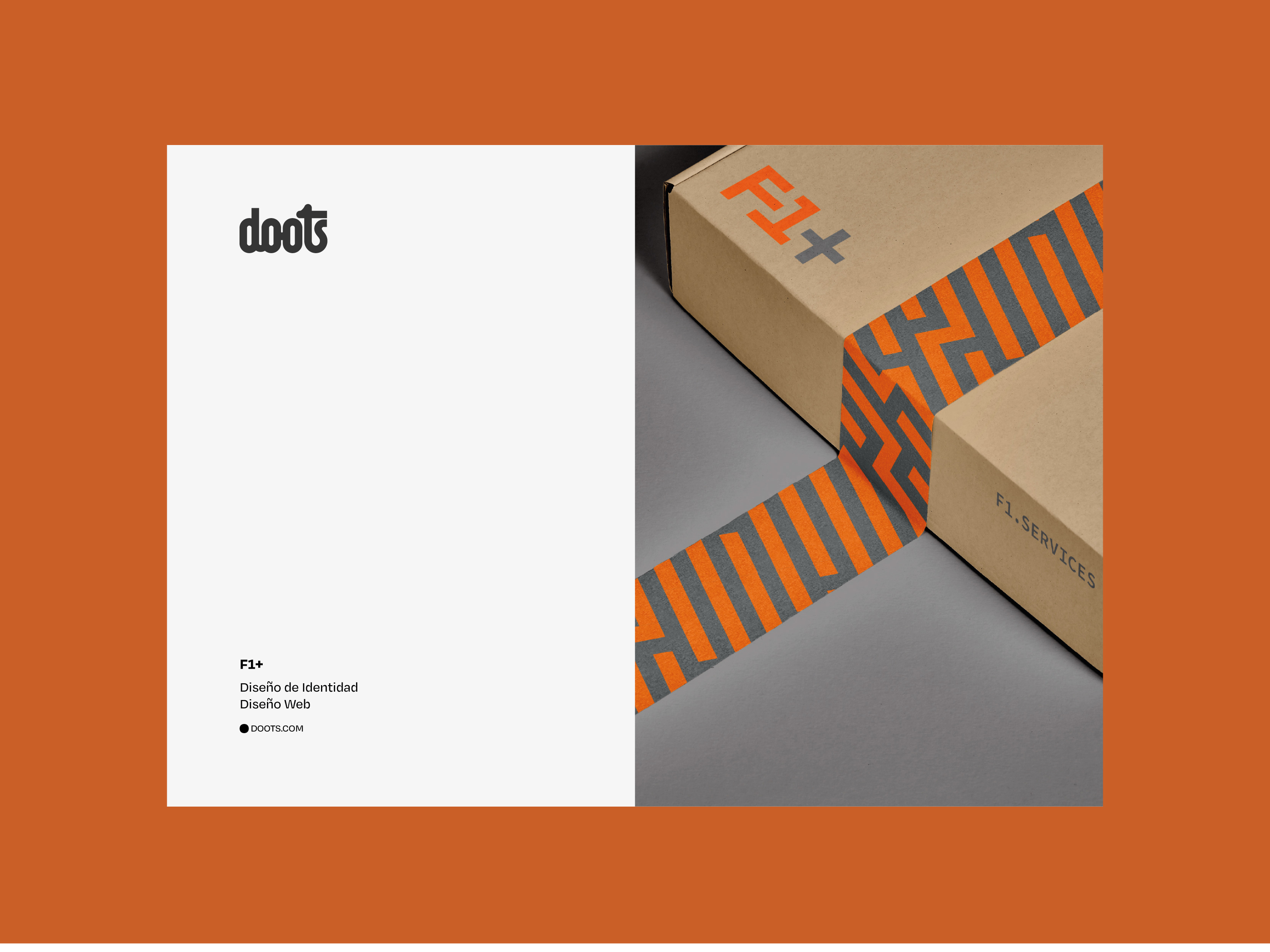 F1+ — Branding y packaging
