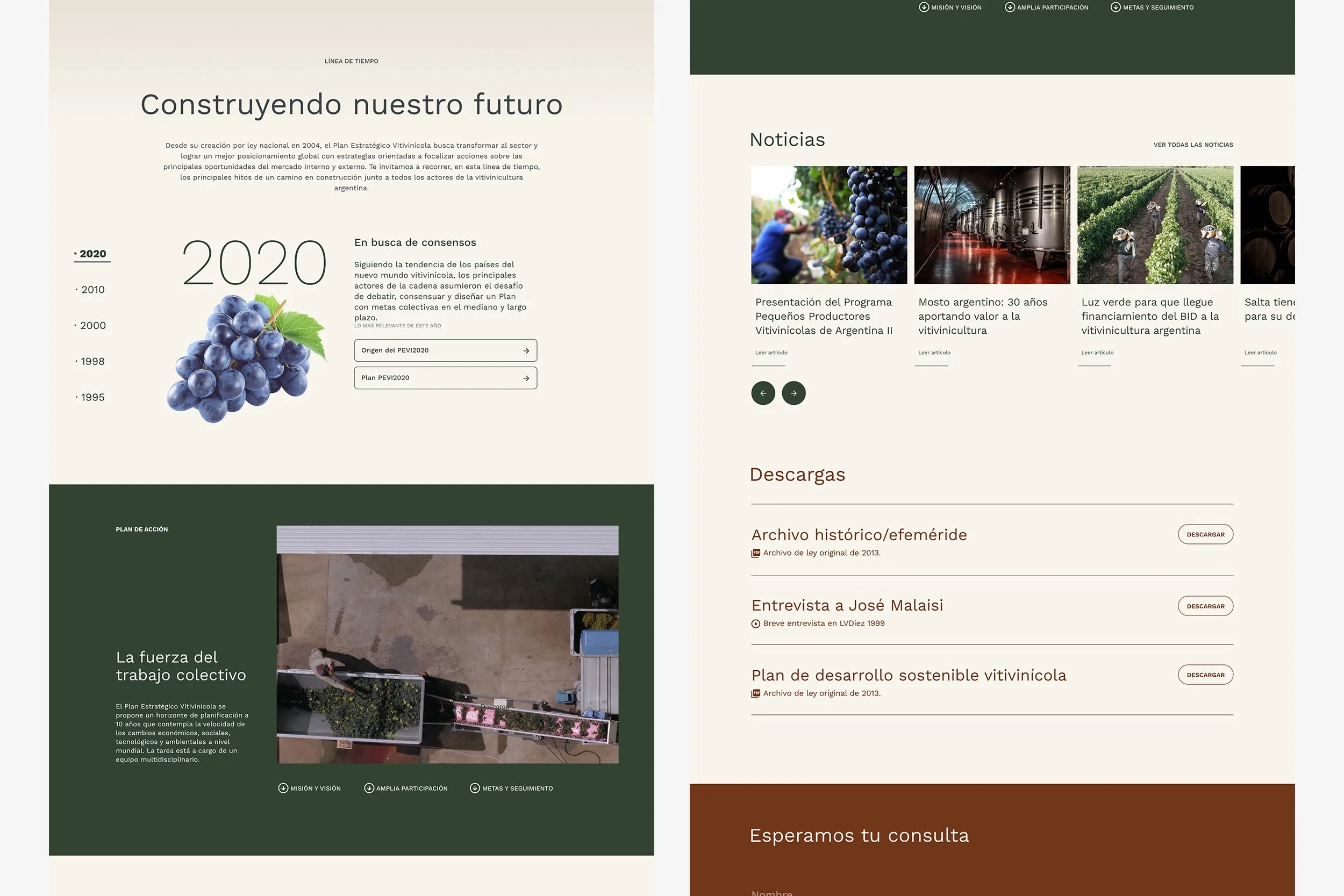 PEVI 2030 — páginas interiores