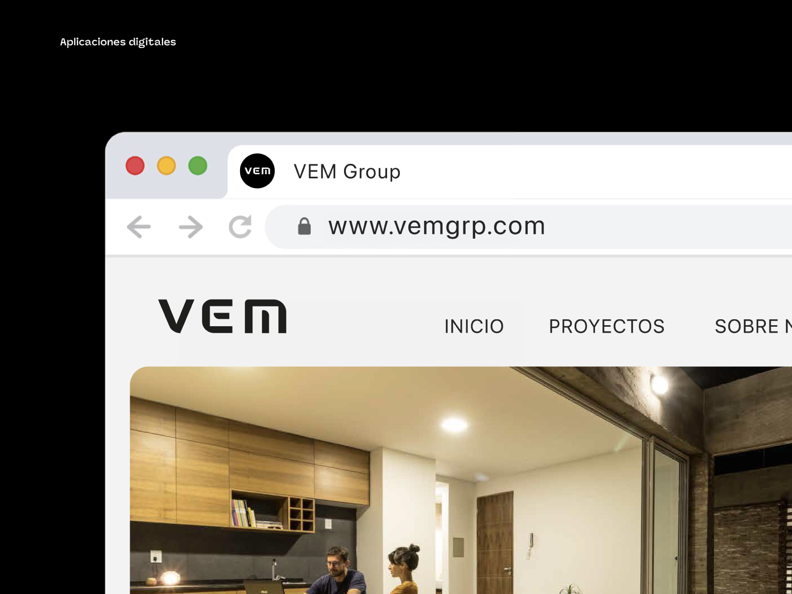 VEM Group — sitio web vemgrp.com